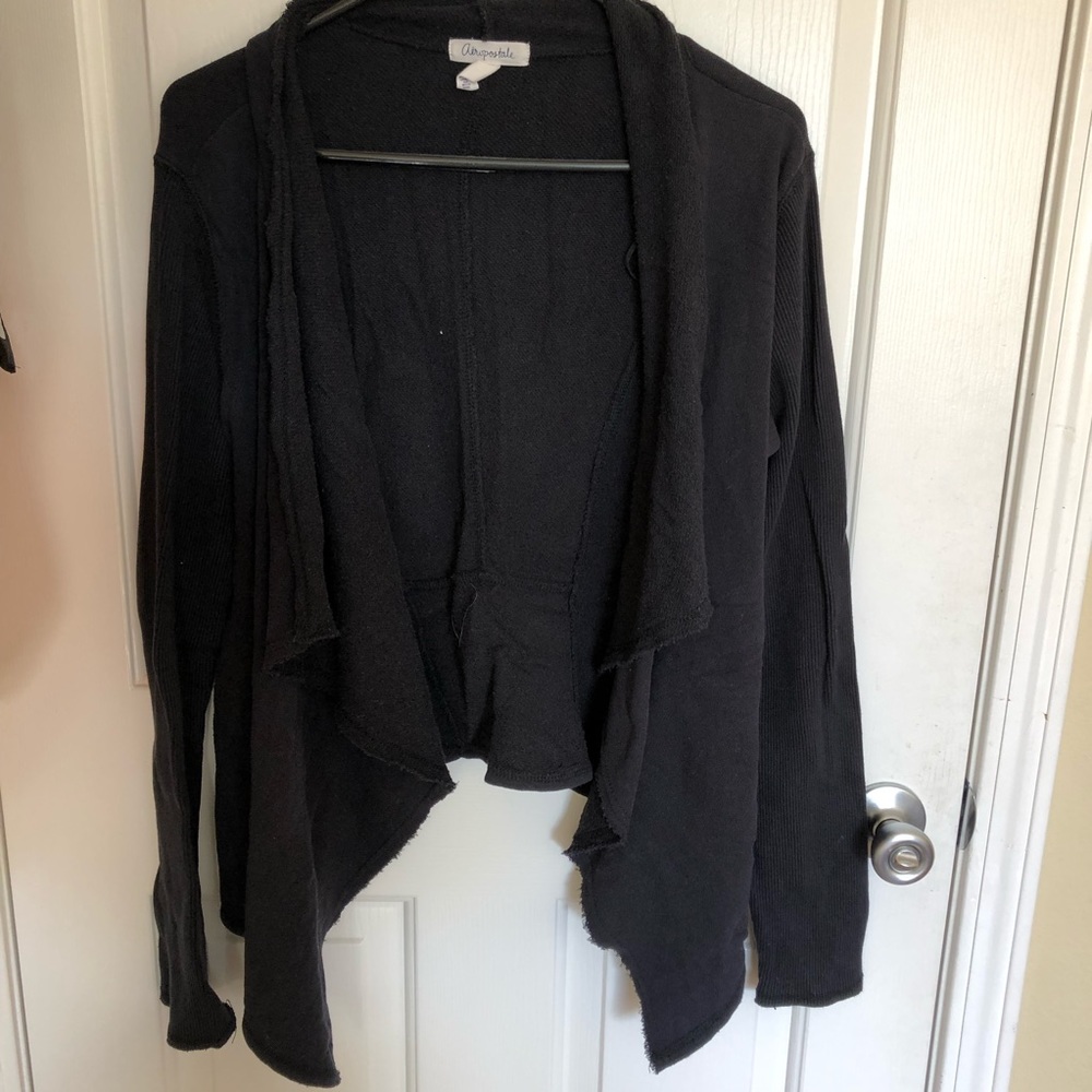 Aeropostale black cardigan
